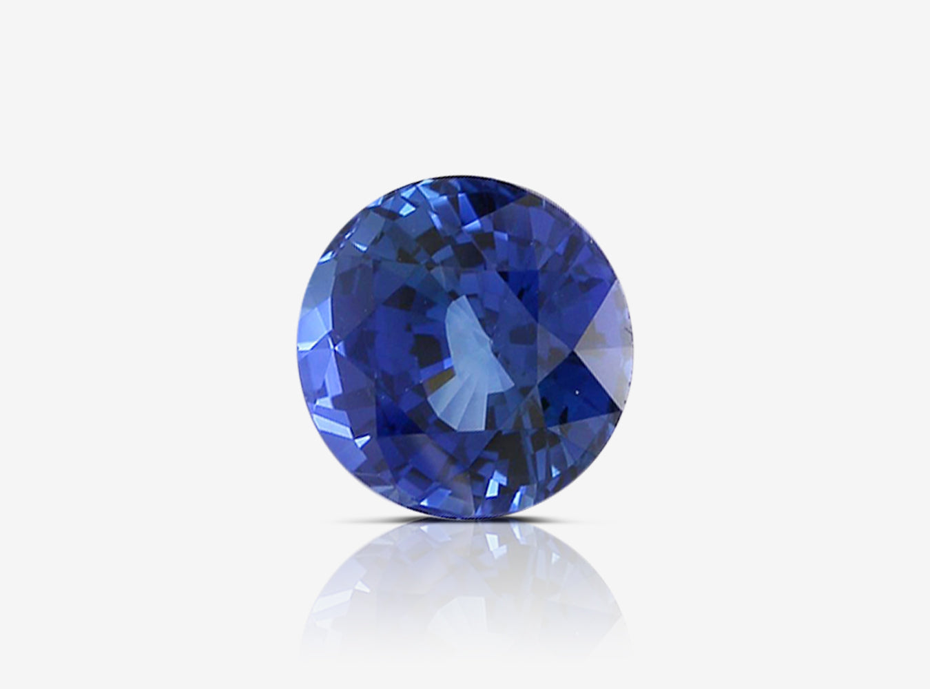 3.61 ct. Round Brilliant Sapphire GRS (H)