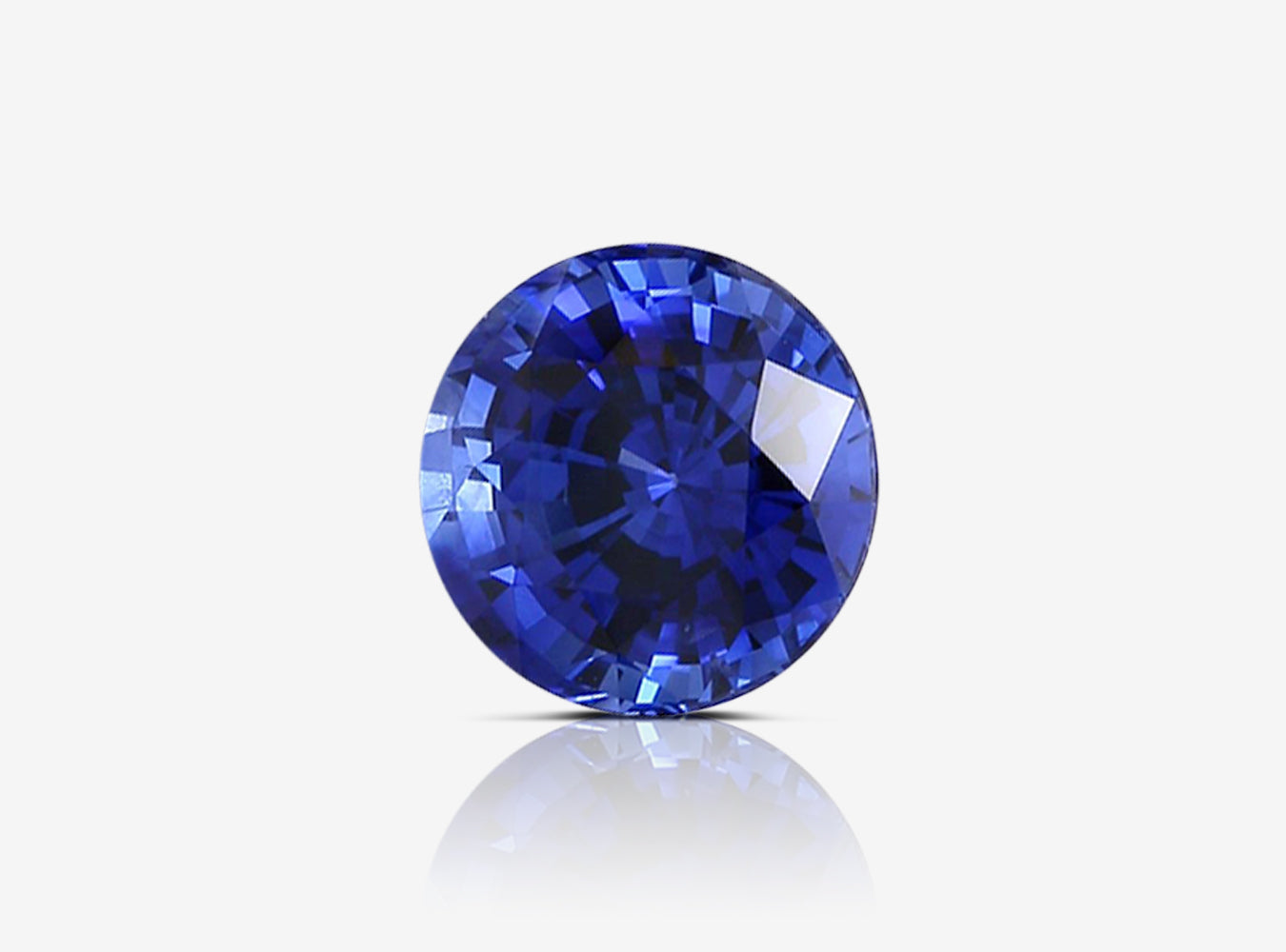 3.48 ct. Round Brilliant Sapphire GRS (H)