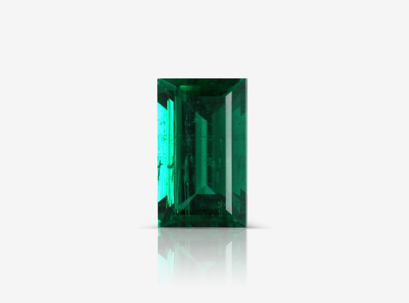 3.25 ct. Baguette Emerald GRS Minor