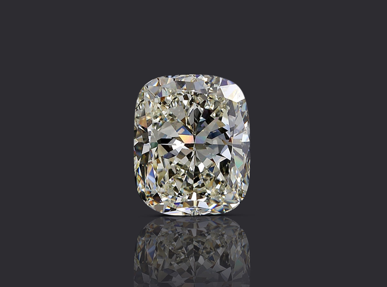 5.04 ct. Cushion Diamond K VS2 None GIA