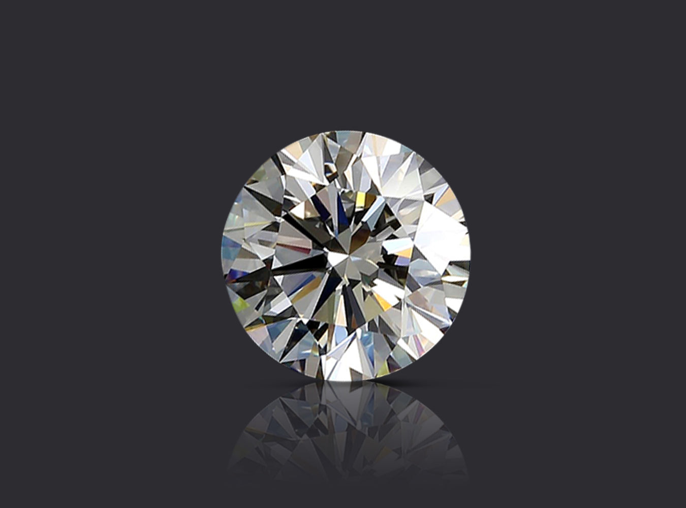 3.53 ct. Round Brilliant Diamond K VS2 EX None GIA