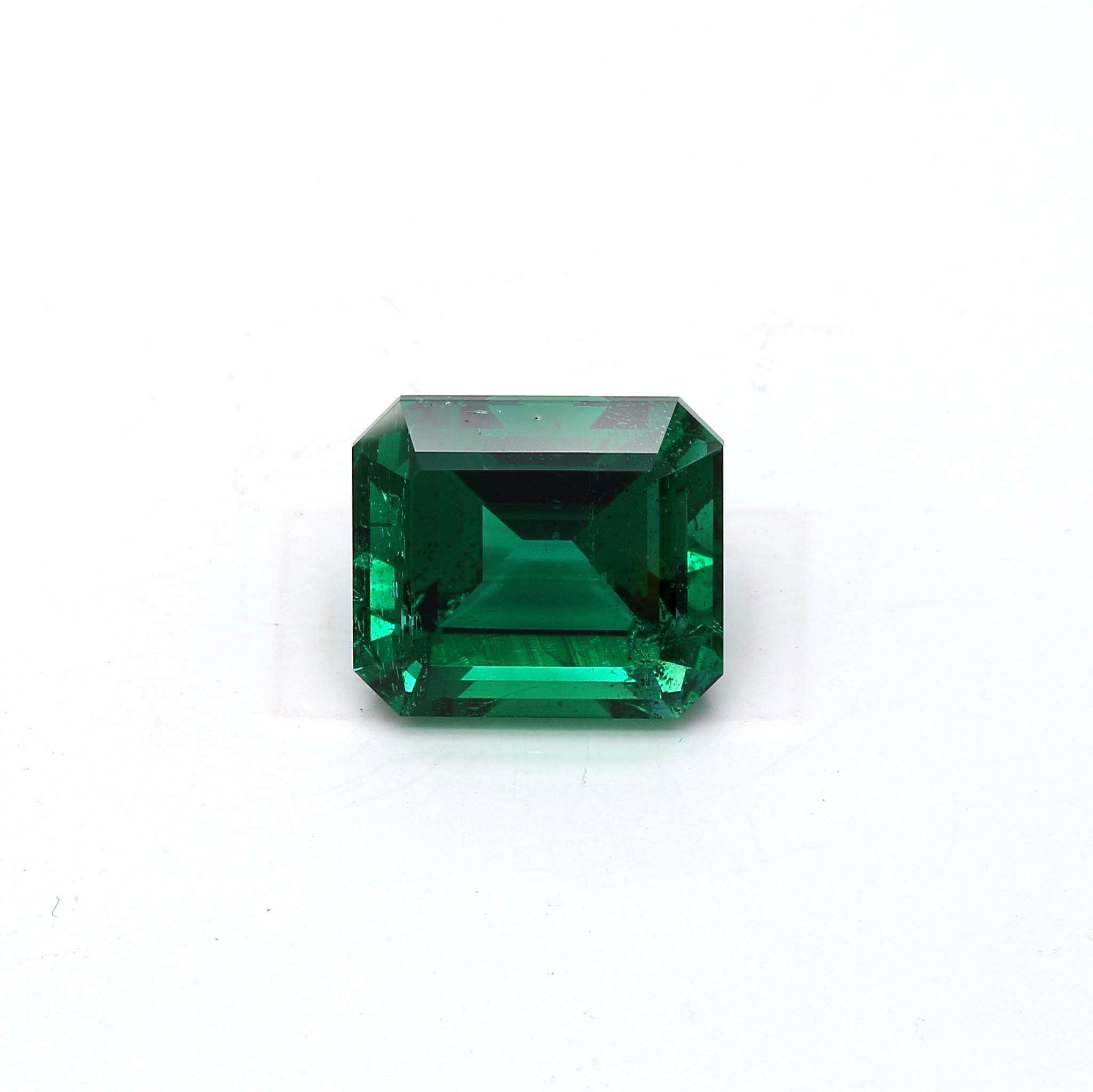 6.42 ct. Emerald AGL No Oil