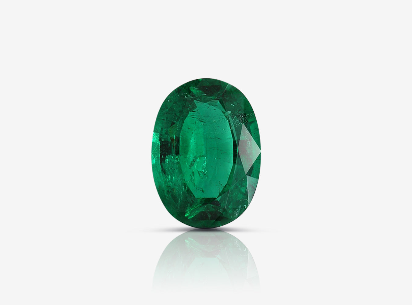 2.58 ct. Oval Emerald GRS Minor