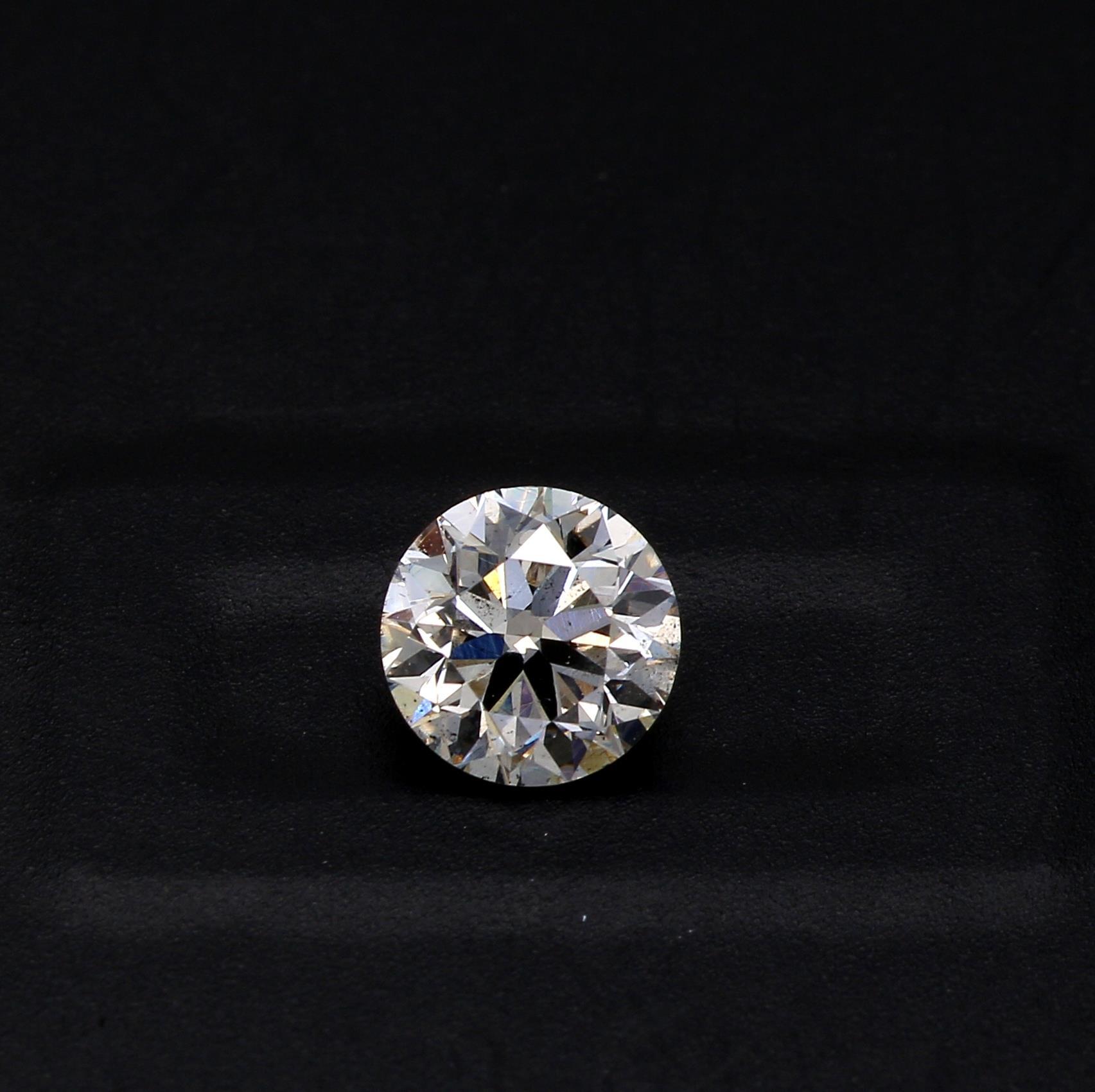 0.51 ct. Round Brilliant Diamond H SI1 G None IGI