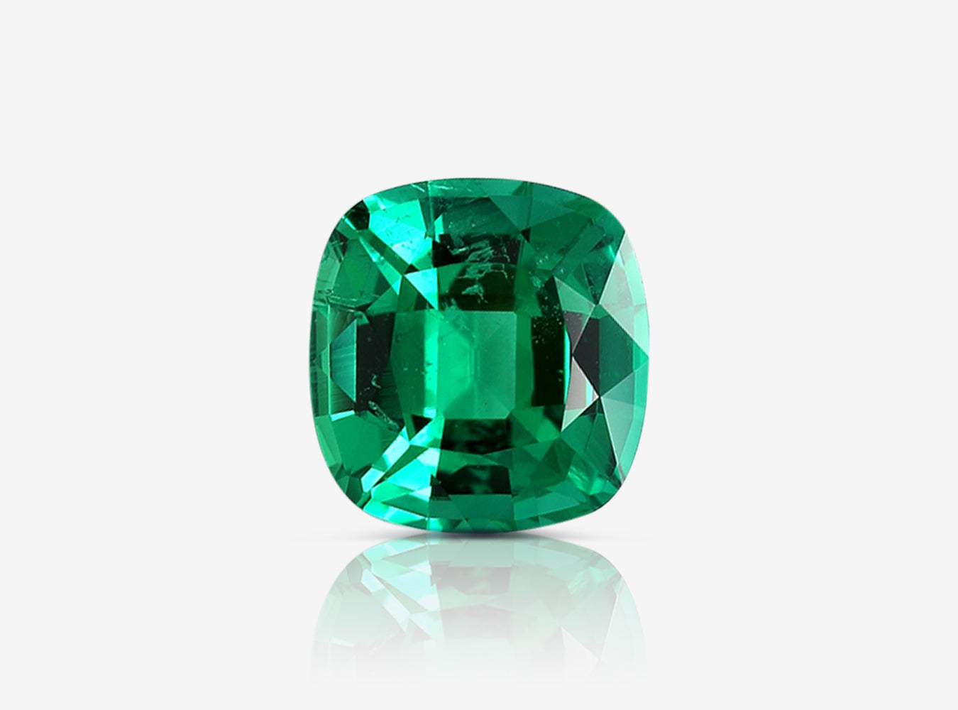 1.94 ct. Cushion Emerald GRS Insignificant