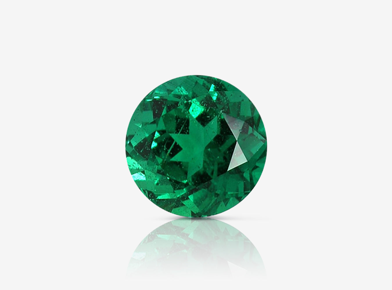 1.12 ct. Round Brilliant Emerald GRS Insignificant