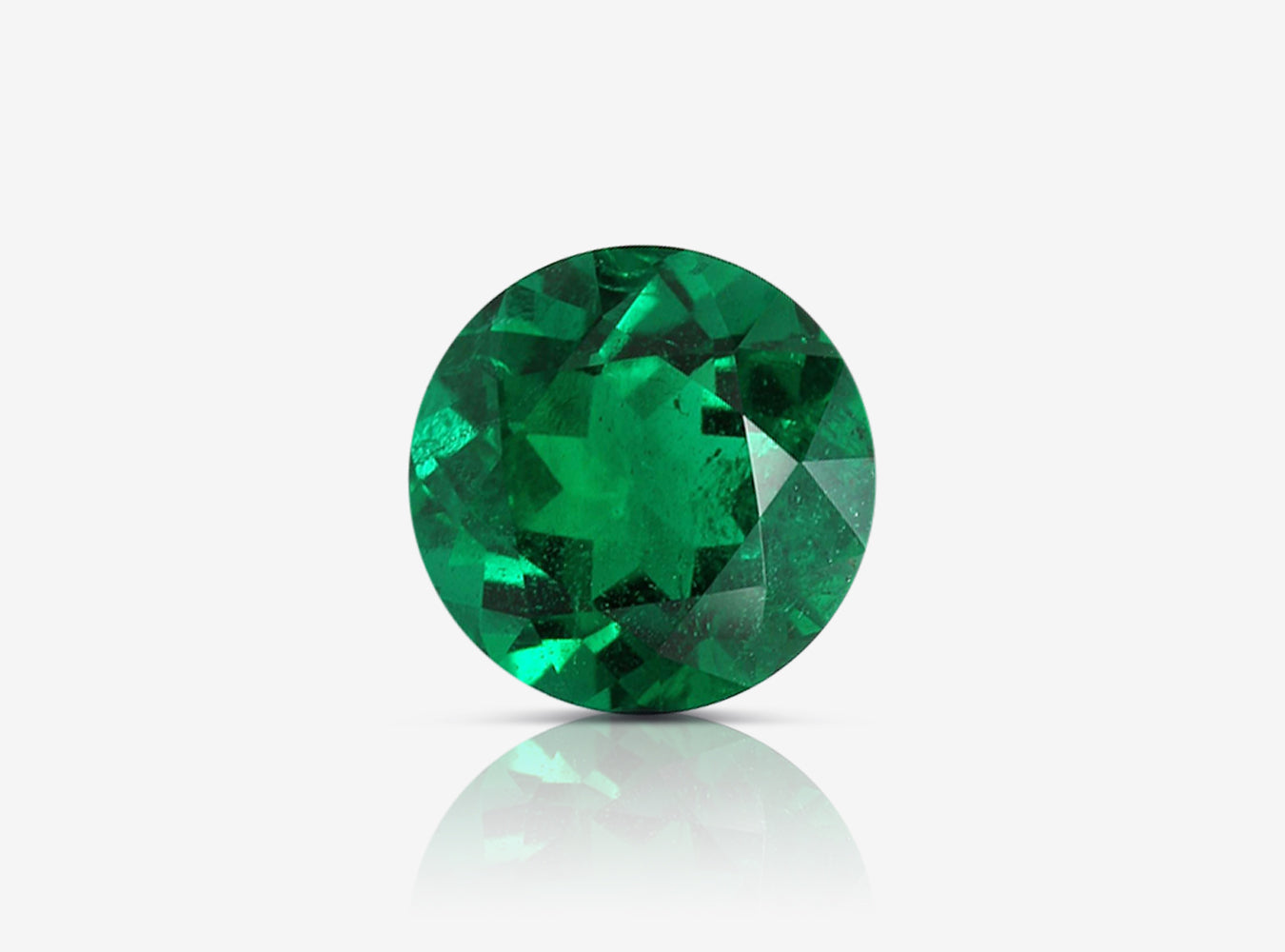 2.64 ct. Round Brilliant Emerald AGL Minor