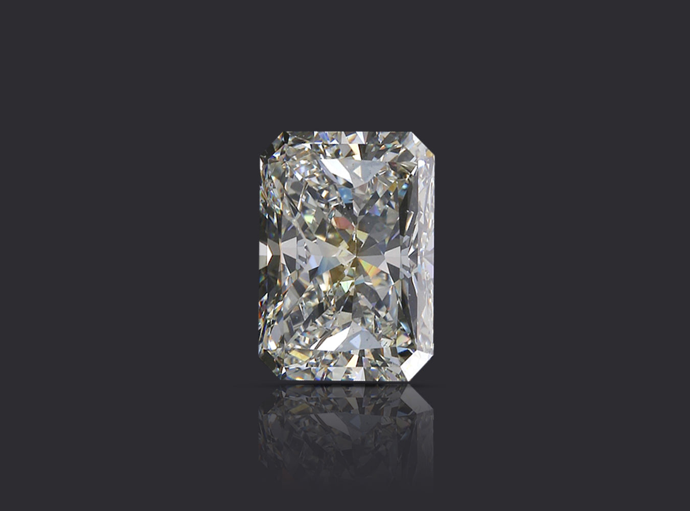 7.02 ct. Radiant Diamond J SI1 None GIA