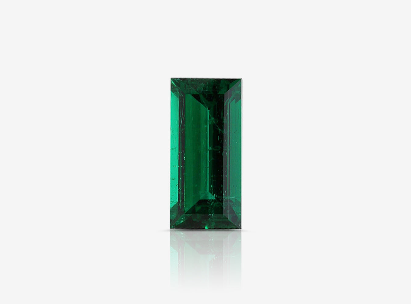 3.09 ct. Baguette Emerald GRS Minor