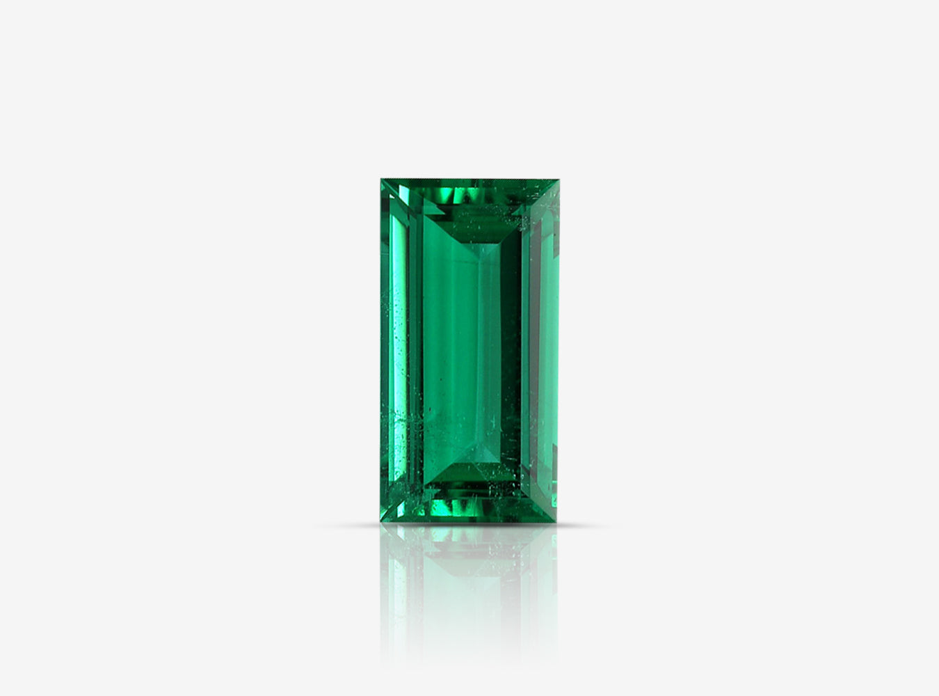 2.14 ct. Baguette Emerald GRS No Oil