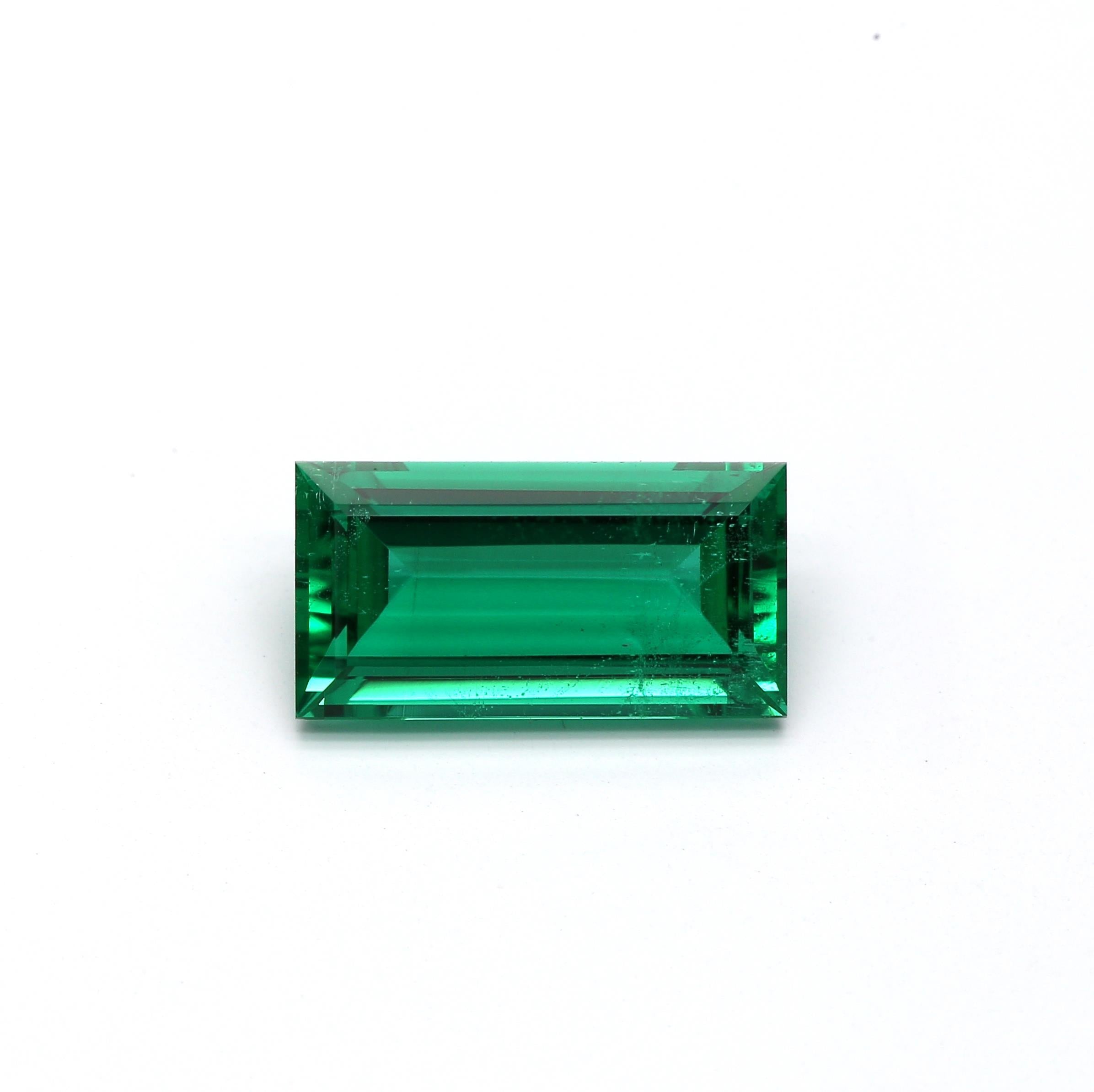 2.14 ct. Baguette Emerald GRS No Oil