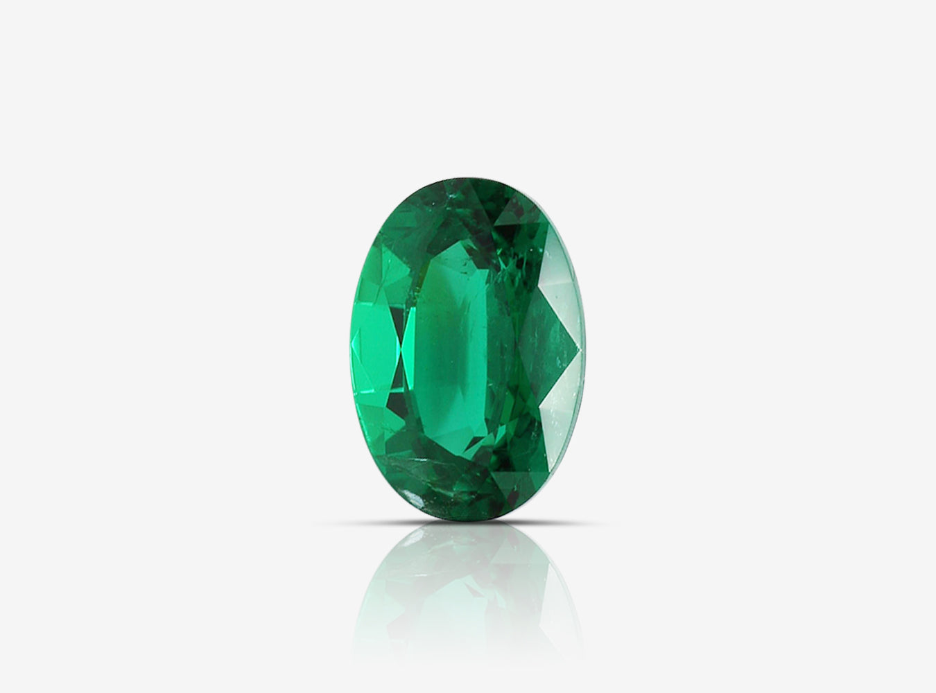 1.80 ct. Oval Emerald GRS Minor