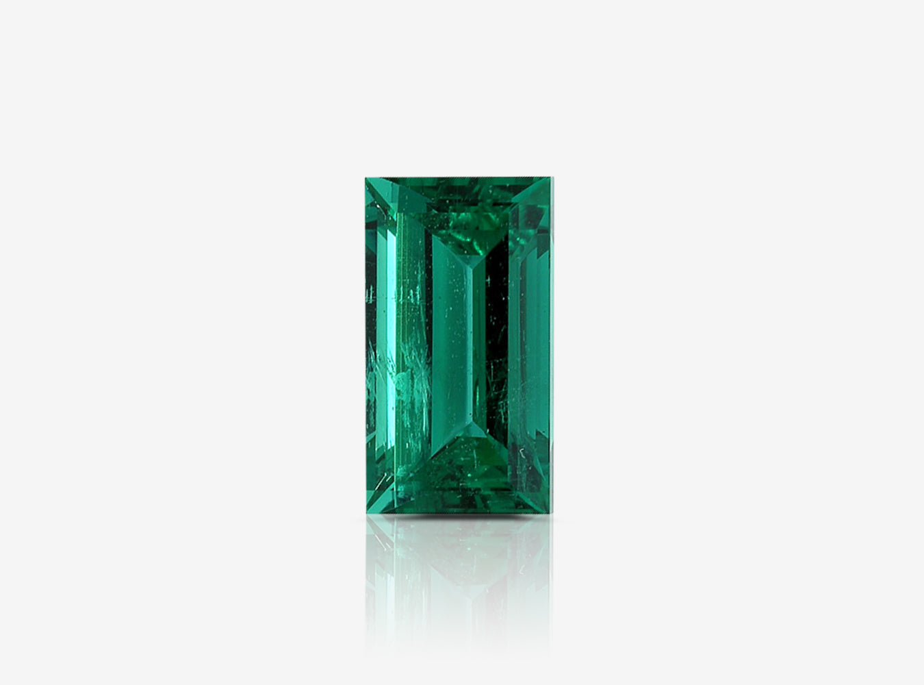 6.94 ct. Baguette Emerald GRS Minor