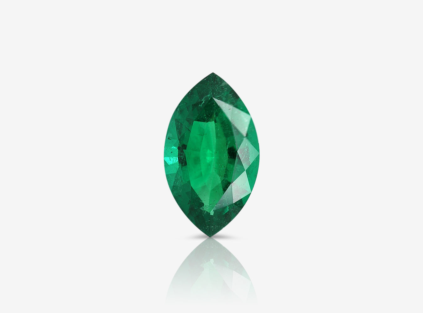 2.42 ct. Marquise Emerald GRS Minor