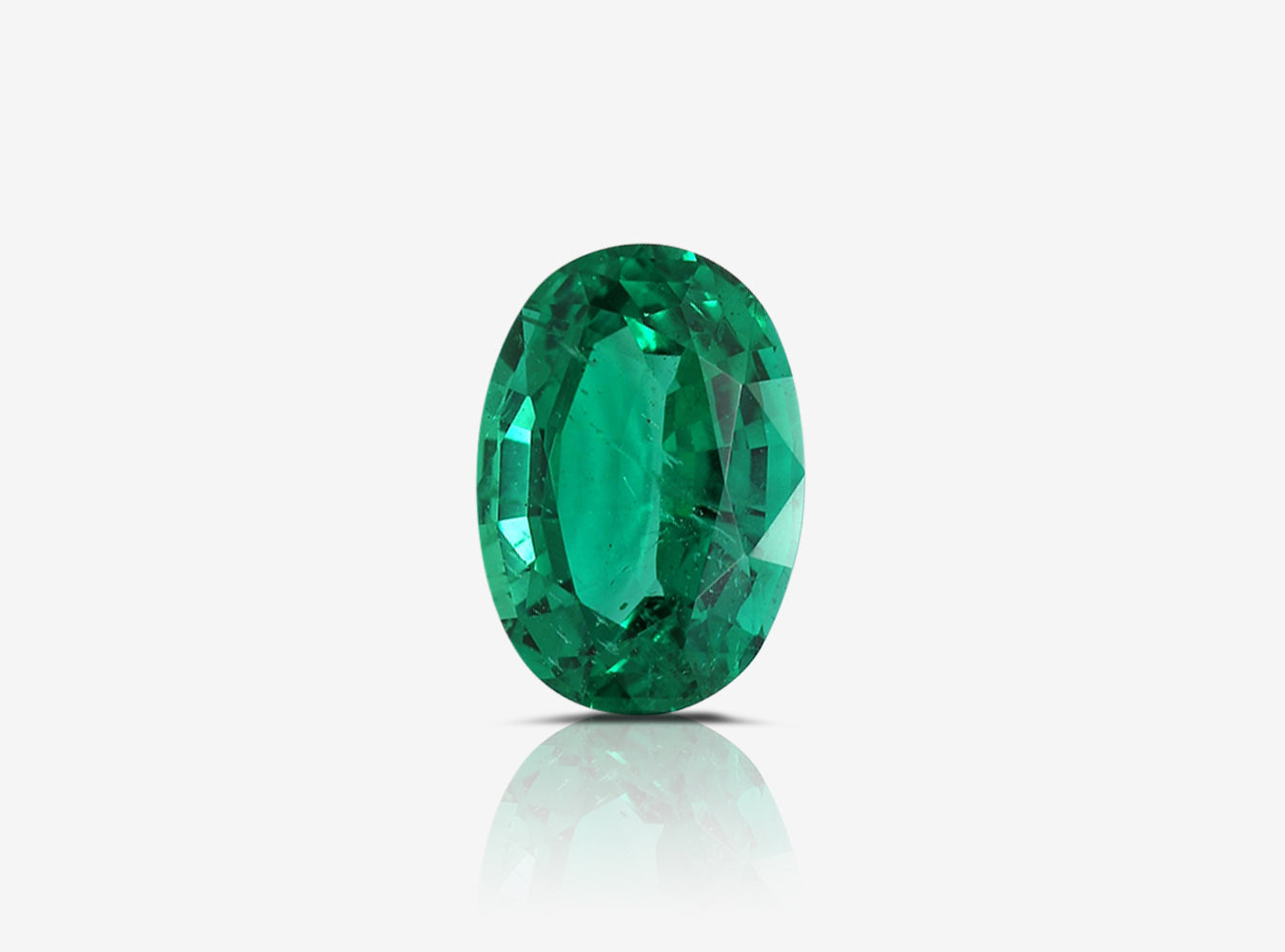 2.15 ct. Oval Emerald GRS Minor