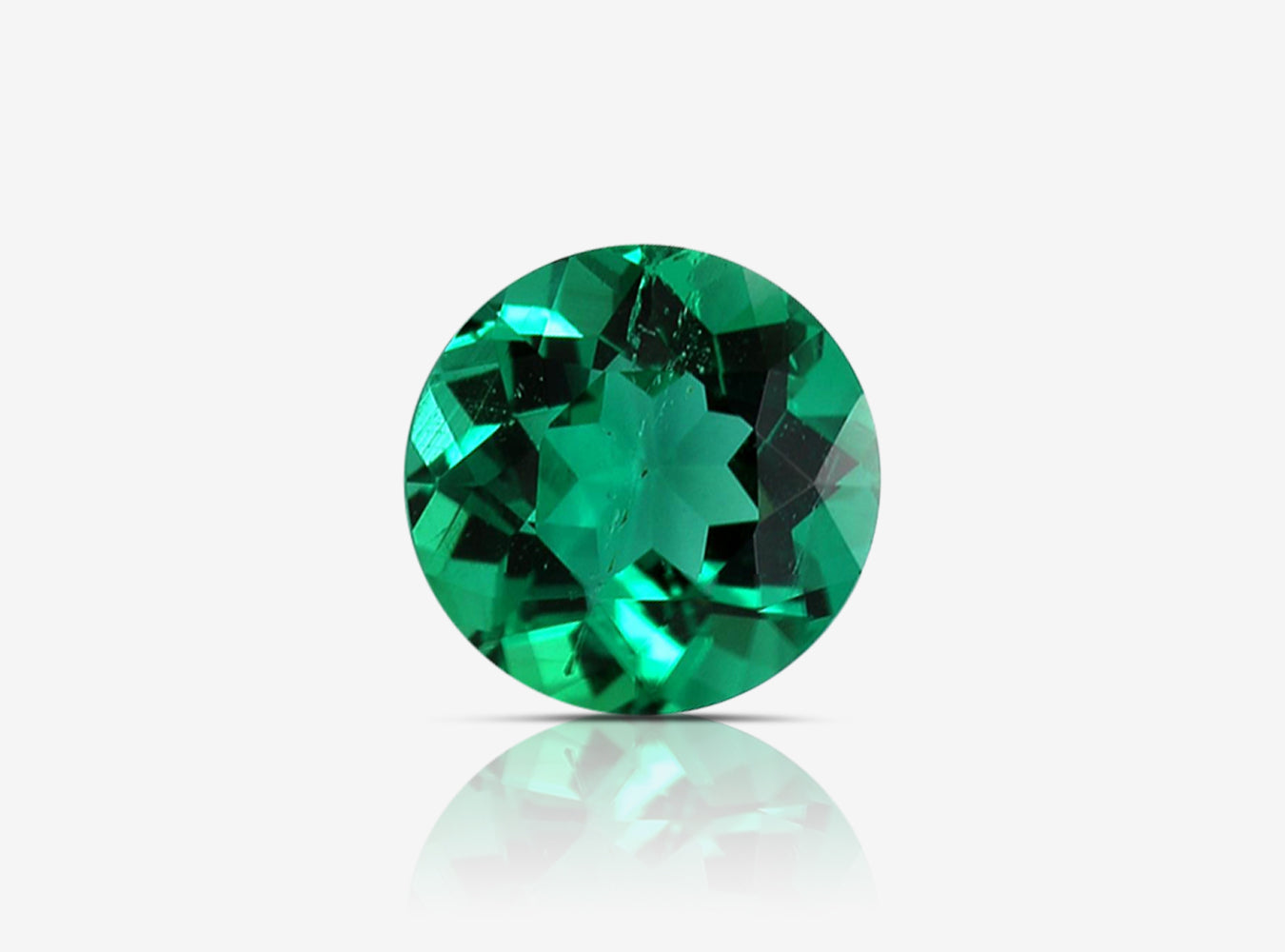 1.05 ct. Round Brilliant Emerald GRS Insignificant