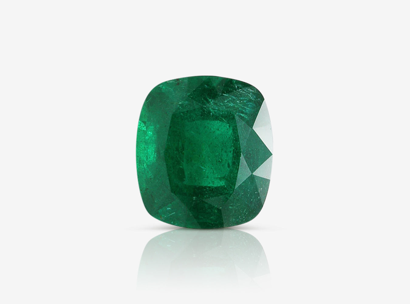 7.84 ct. Cushion Emerald GRS Insignificant