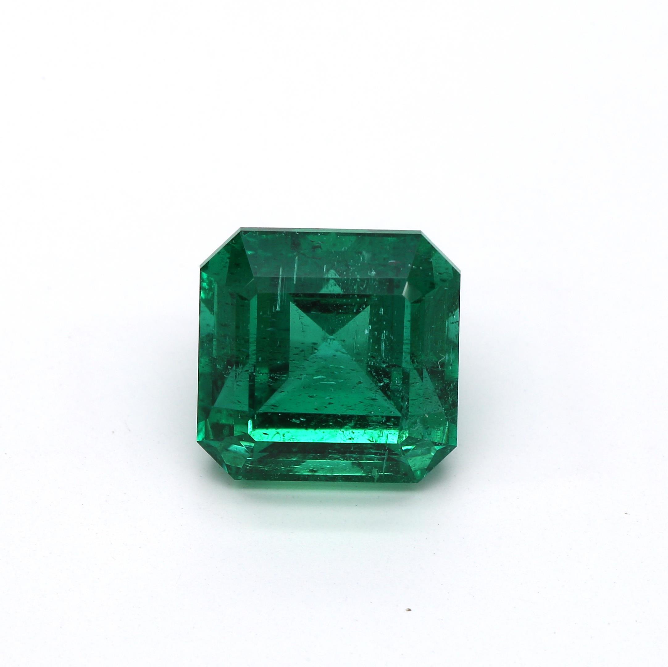 3.64 ct. Emerald GRS Insignificant