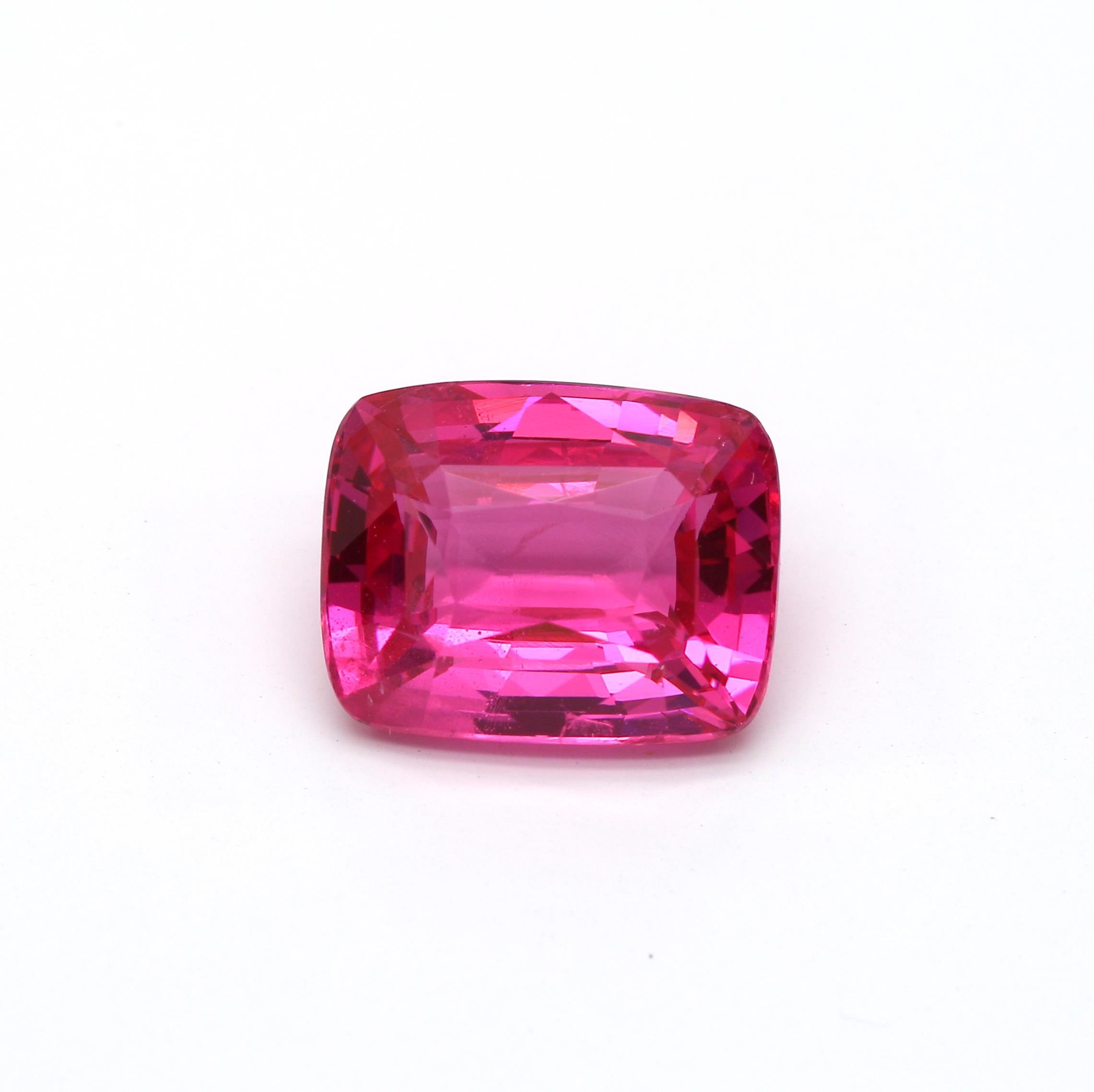 3.52 ct. Cushion Spinel GRS No Heat