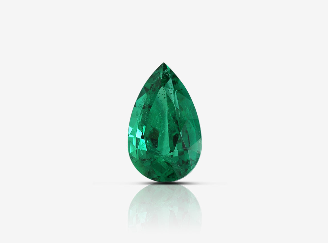 1.50 ct. Pear Shape Emerald GRS Insignificant