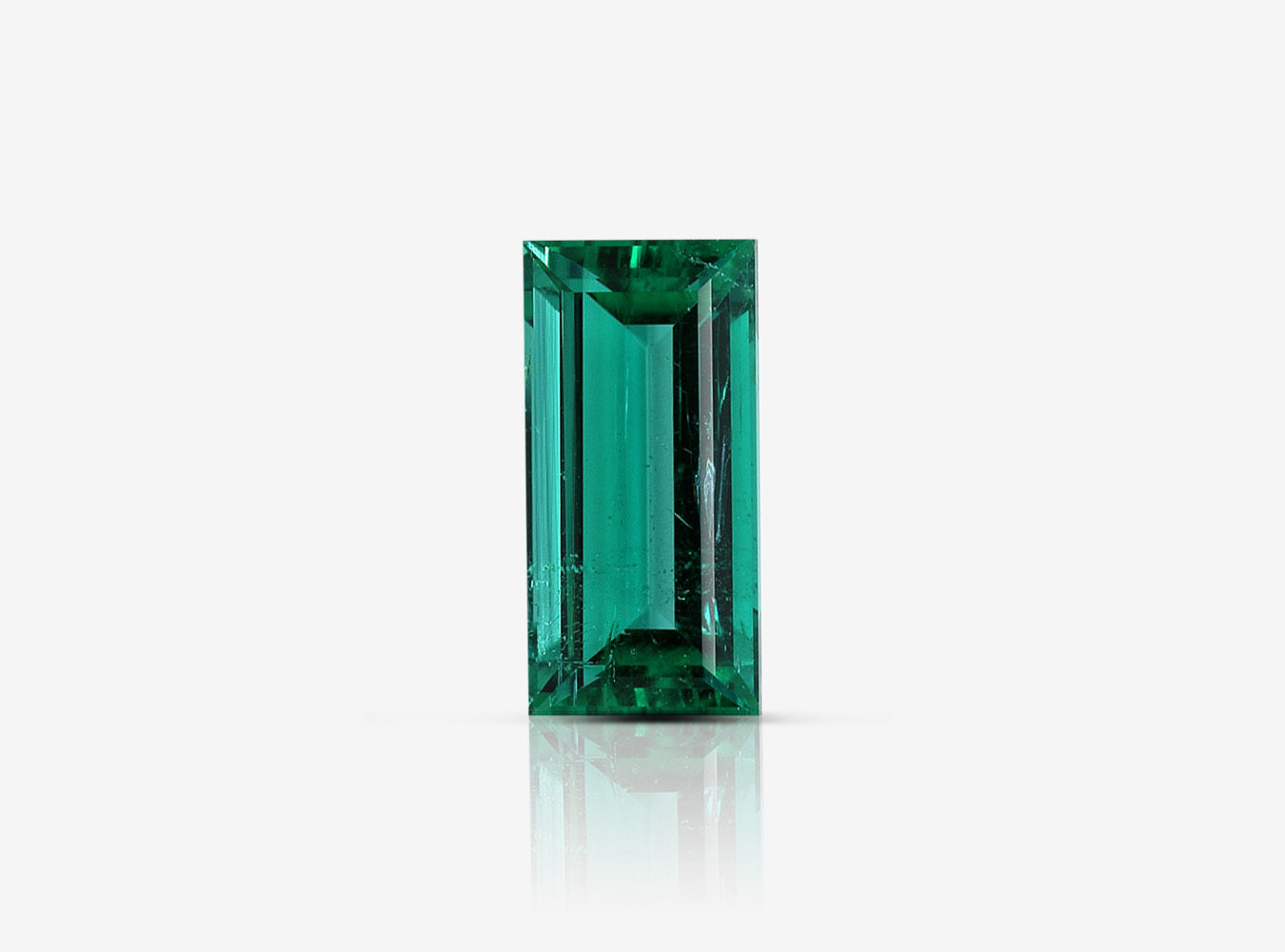 3.07 ct. Baguette Emerald GRS Minor