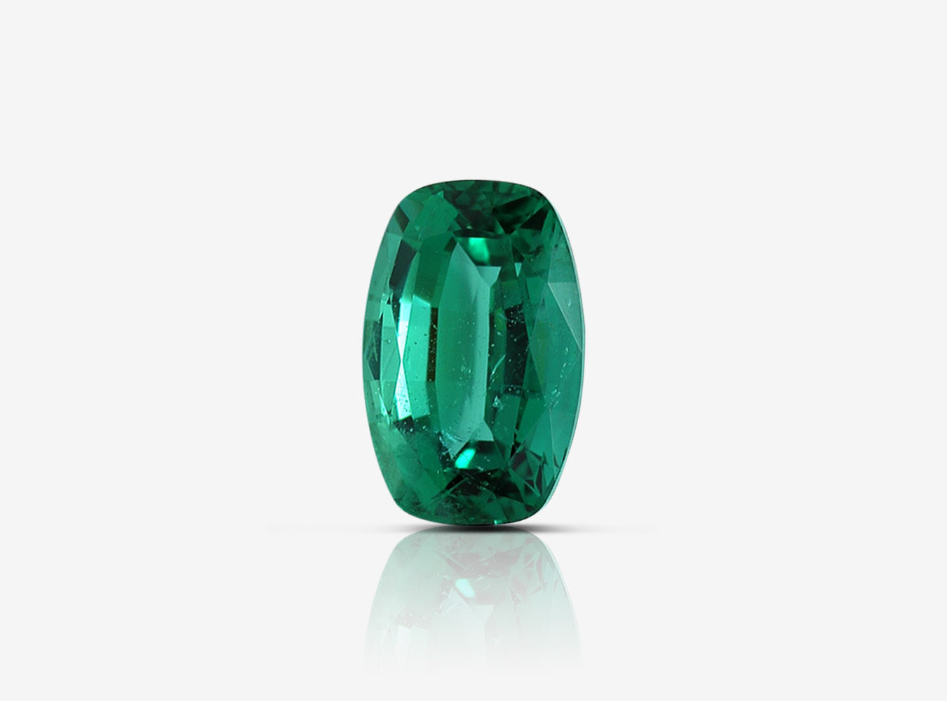 1.85 ct. Cushion Emerald AGL No Oil