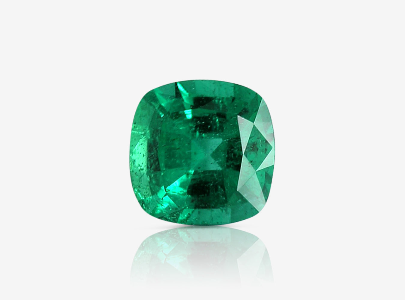 1.13 ct. Cushion Emerald GRS Insignificant