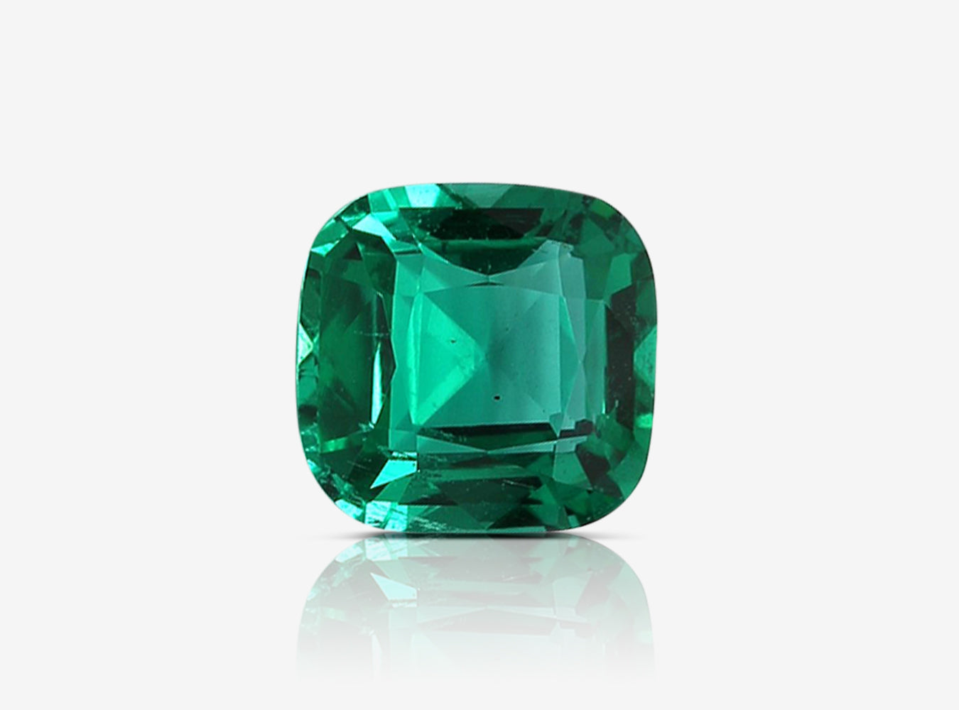 2.95 ct. Cushion Emerald AGL No Oil