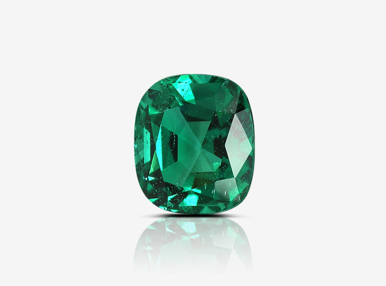 1.84 ct. Cushion Emerald AGL Minor