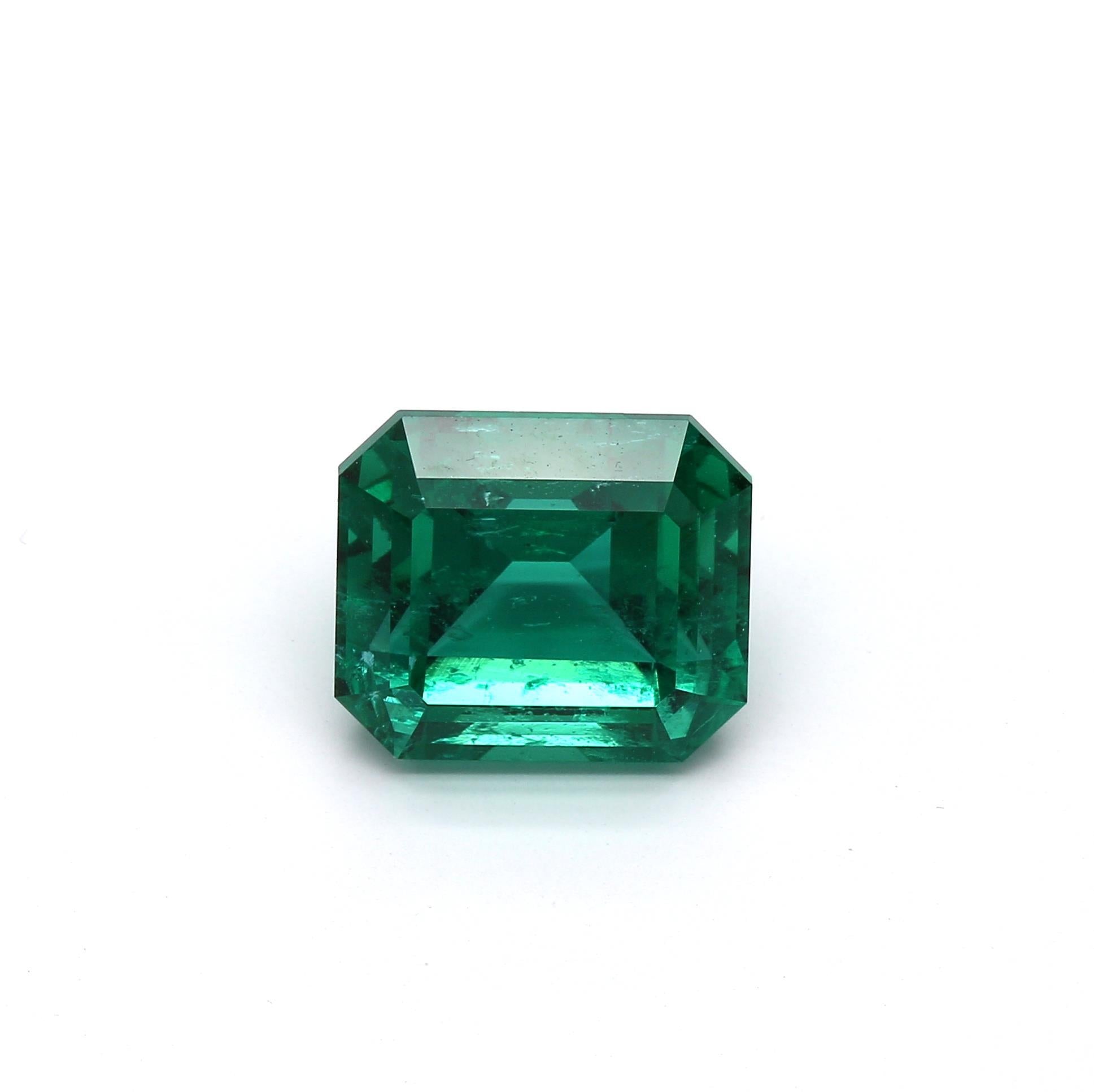 5.93 ct. Emerald GRS Insignificant