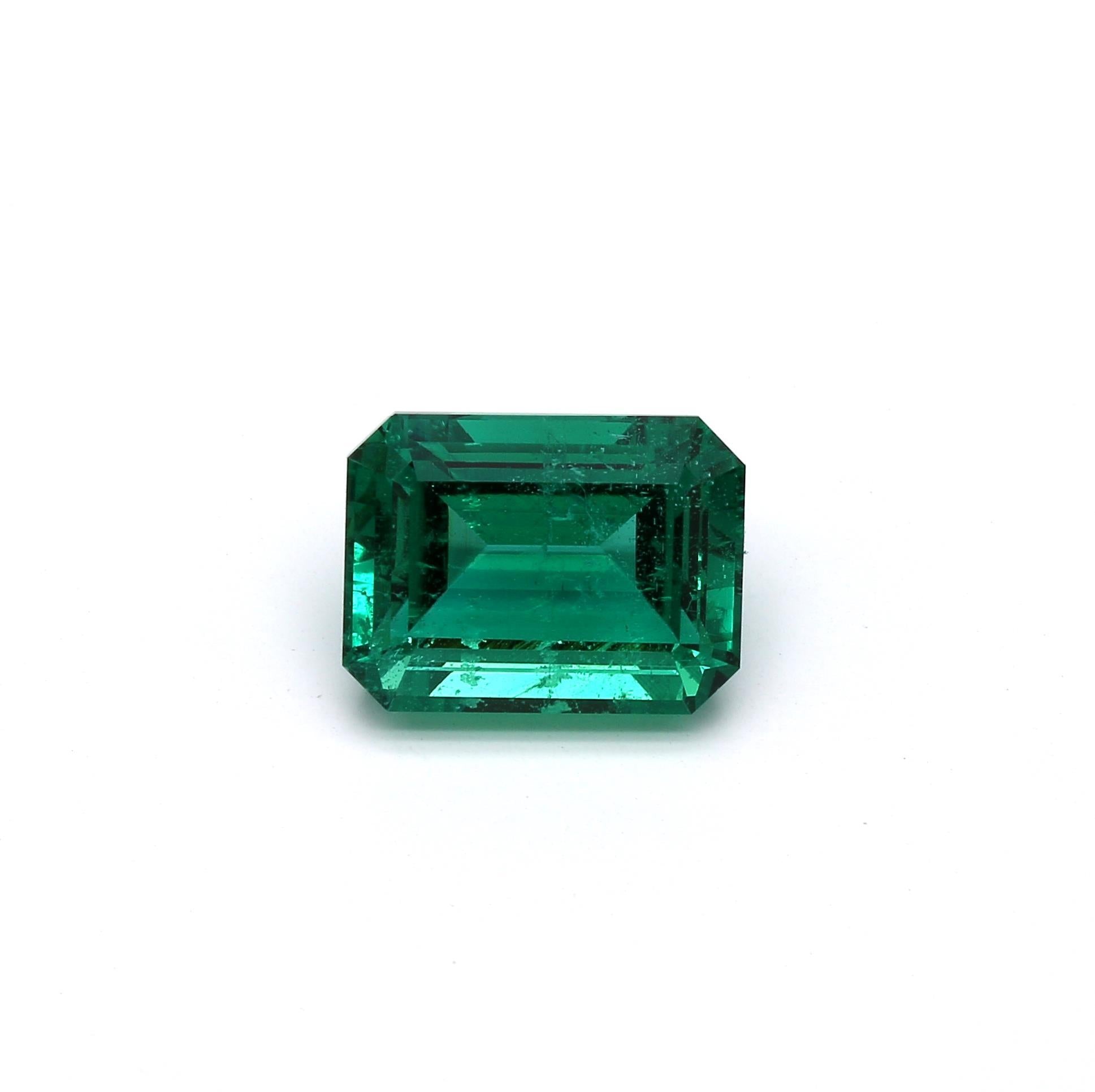 4.06 ct. Emerald GRS Insignificant