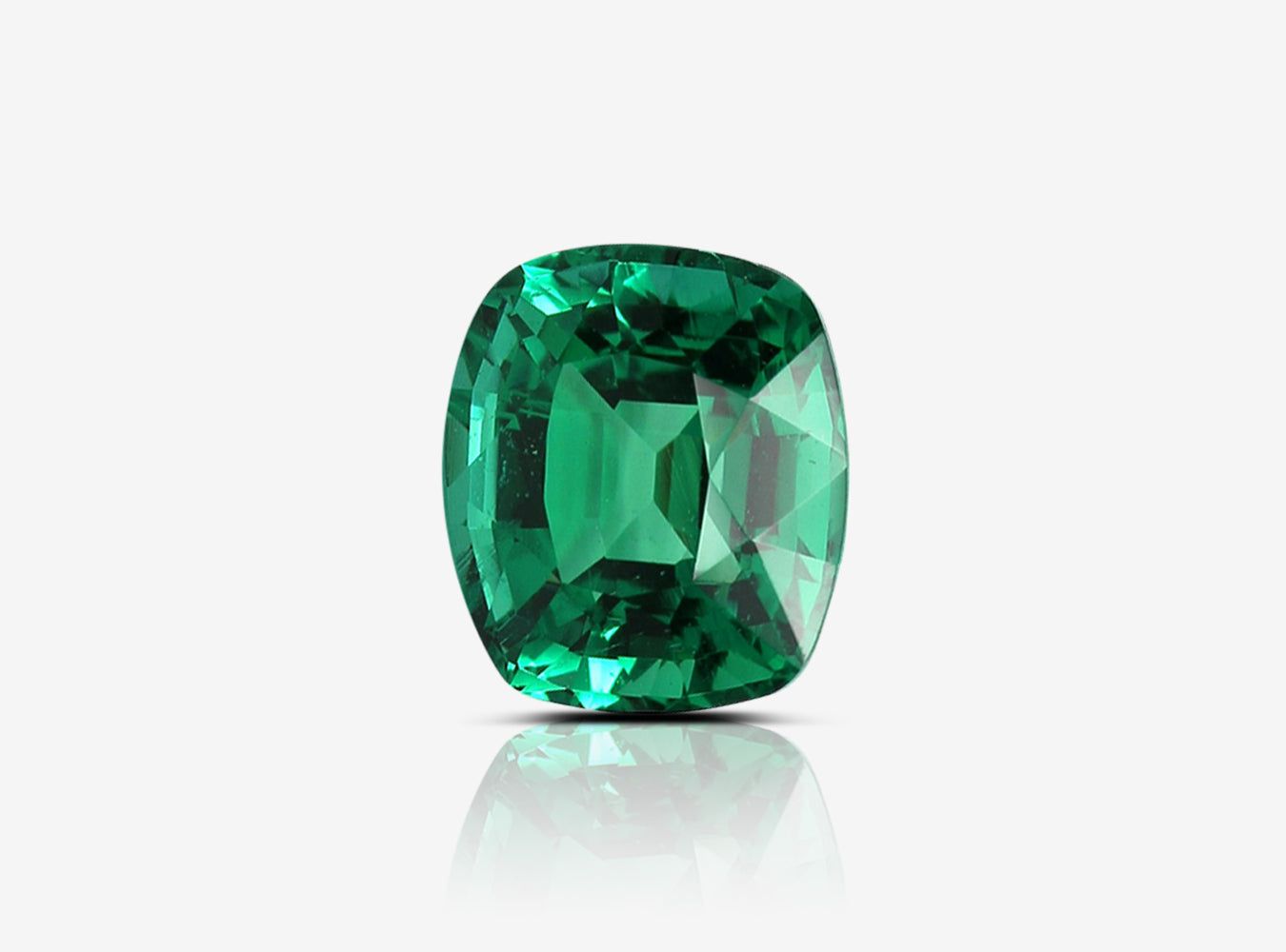 1.78 ct. Cushion Emerald GRS Minor