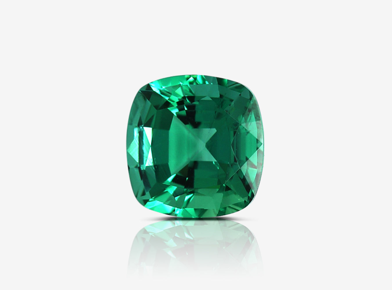 2.03 ct. Cushion Emerald GRS Insignificant