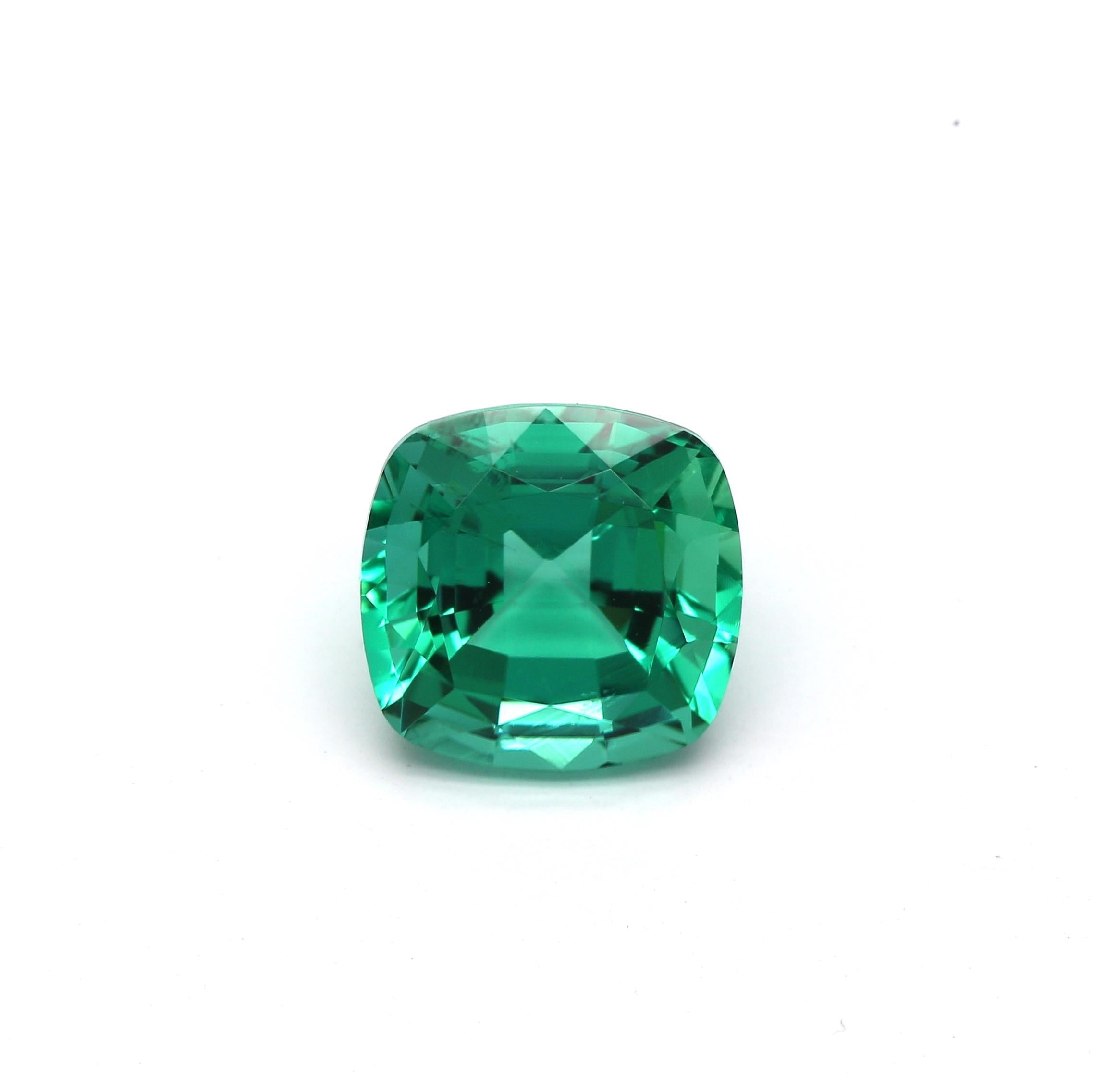 2.03 ct. Cushion Emerald GRS Insignificant