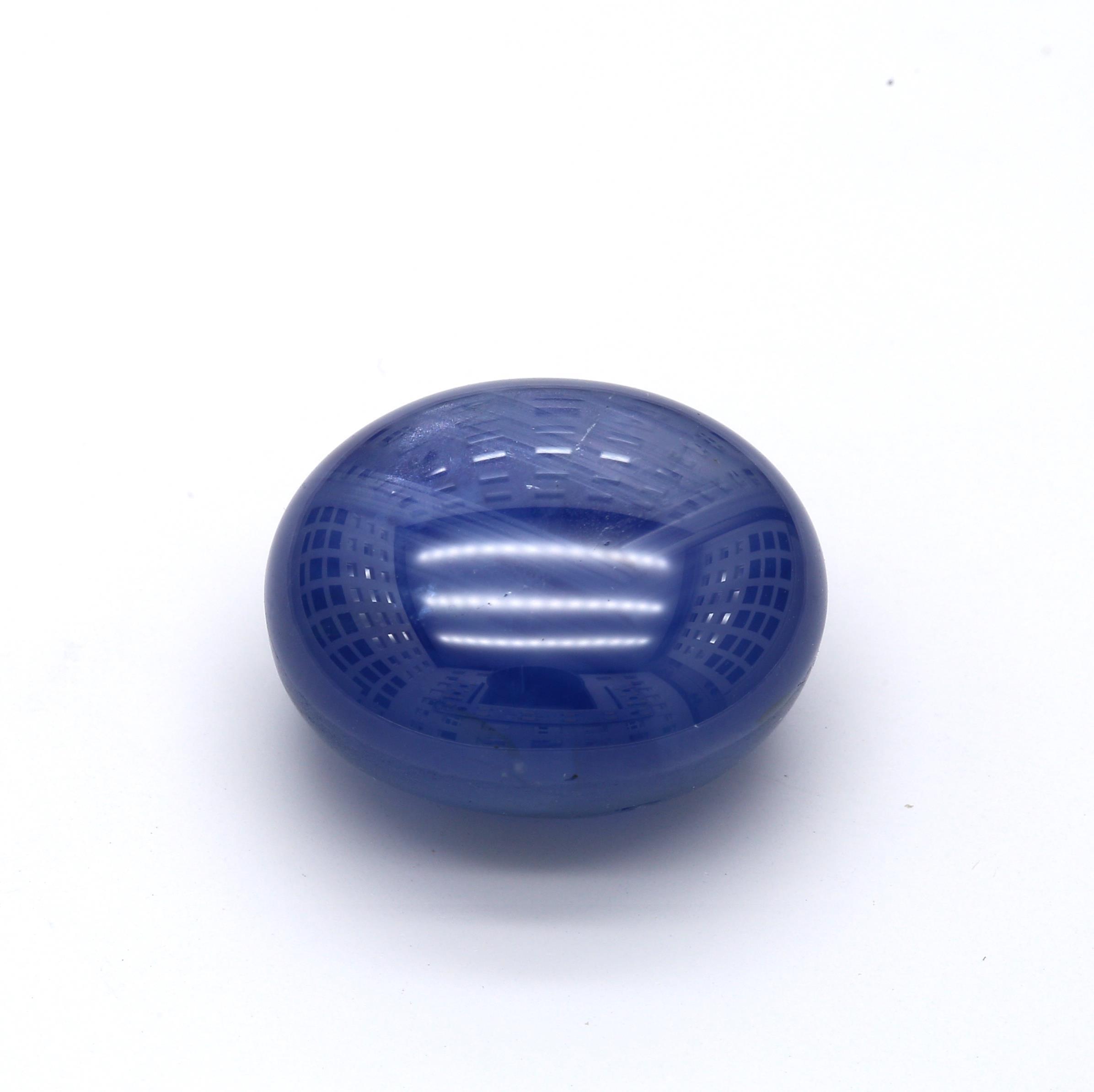 35.88 ct. Cabochon Sapphire GRS No Heat