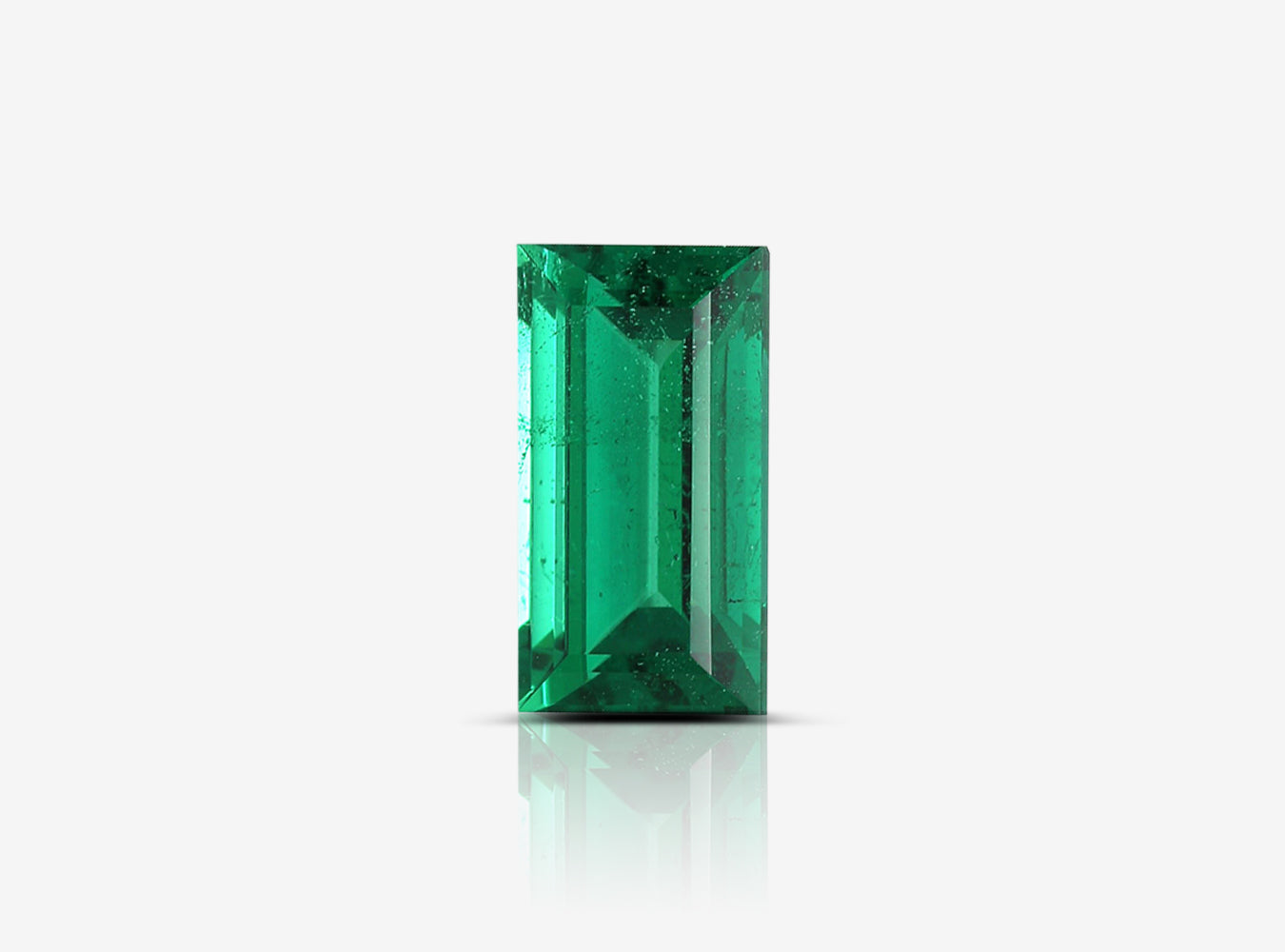 2.12 ct. Baguette Emerald GRS No Oil