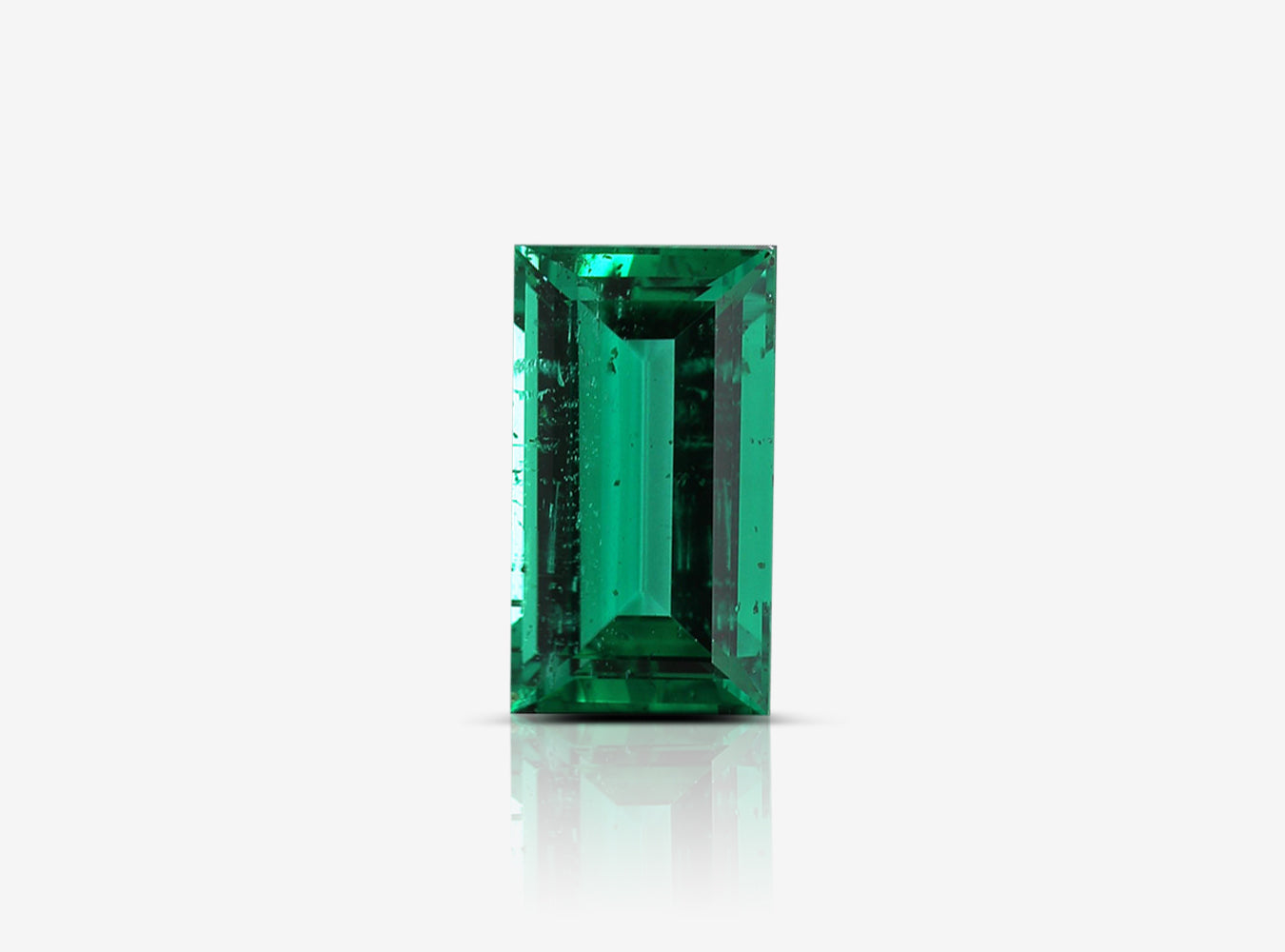 2.12 ct. Baguette Emerald GRS No Oil