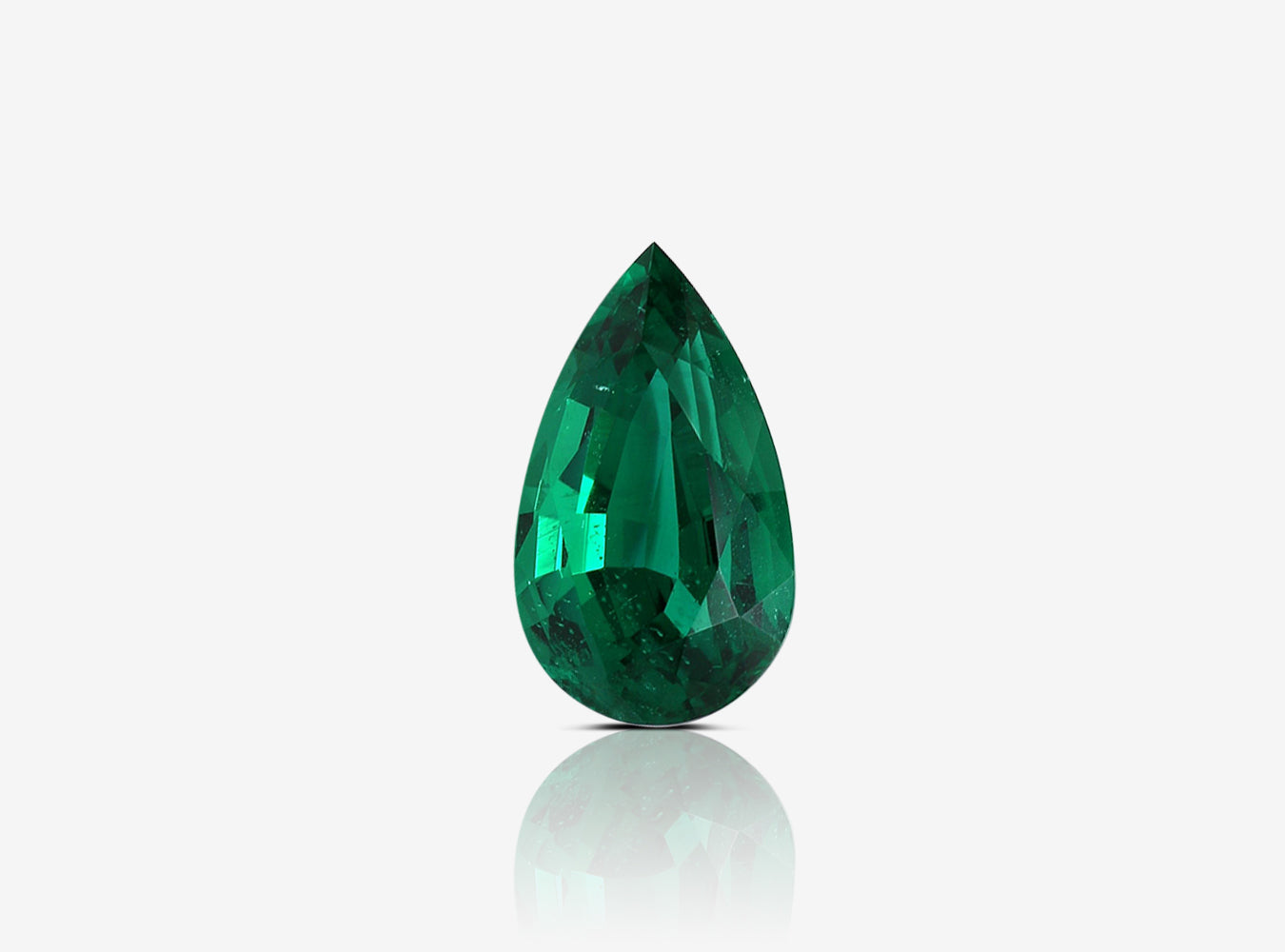 2.24 ct. Pear Shape Emerald GRS Insignificant