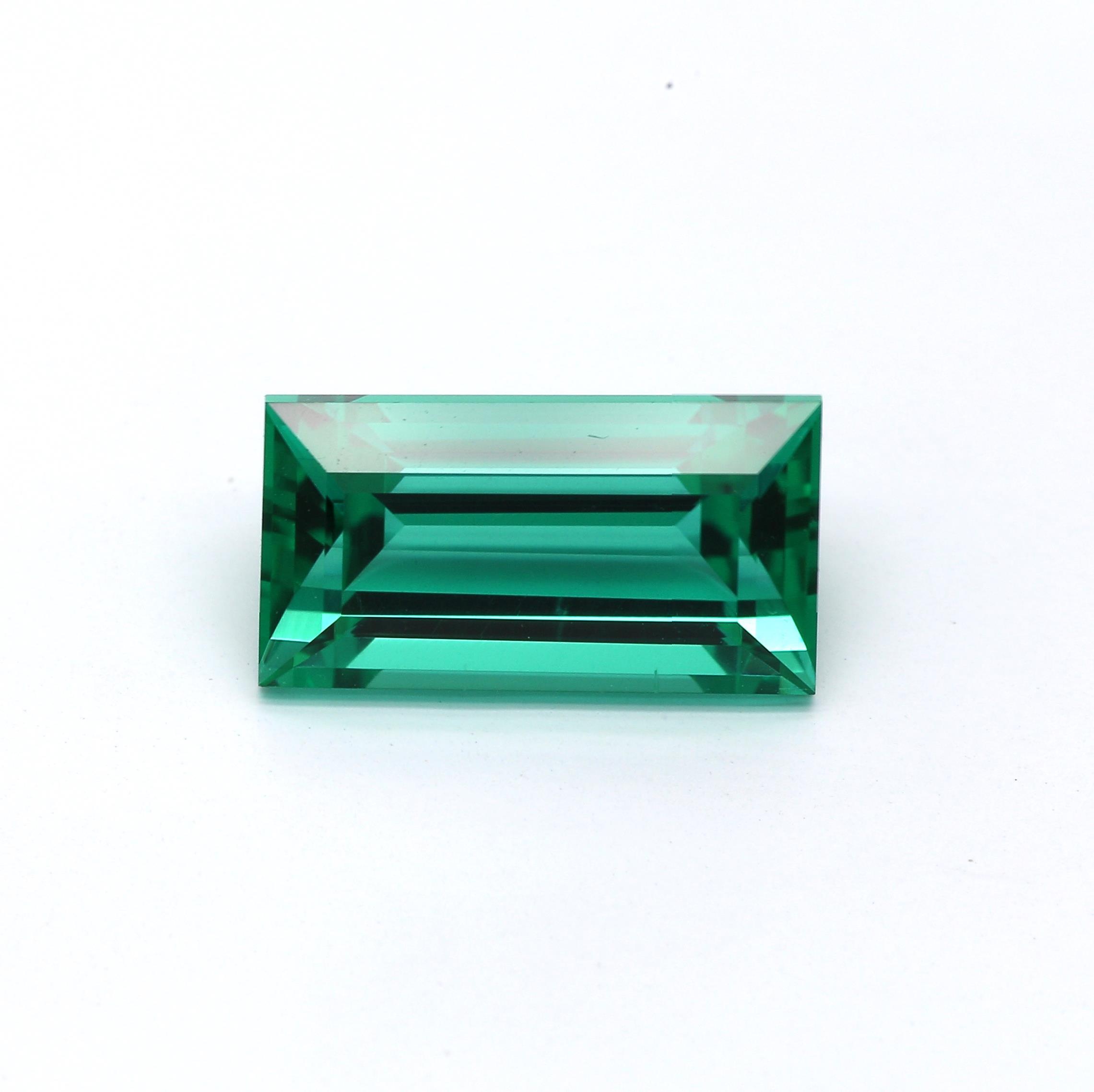 3.17 ct. Baguette Emerald GRS No Oil