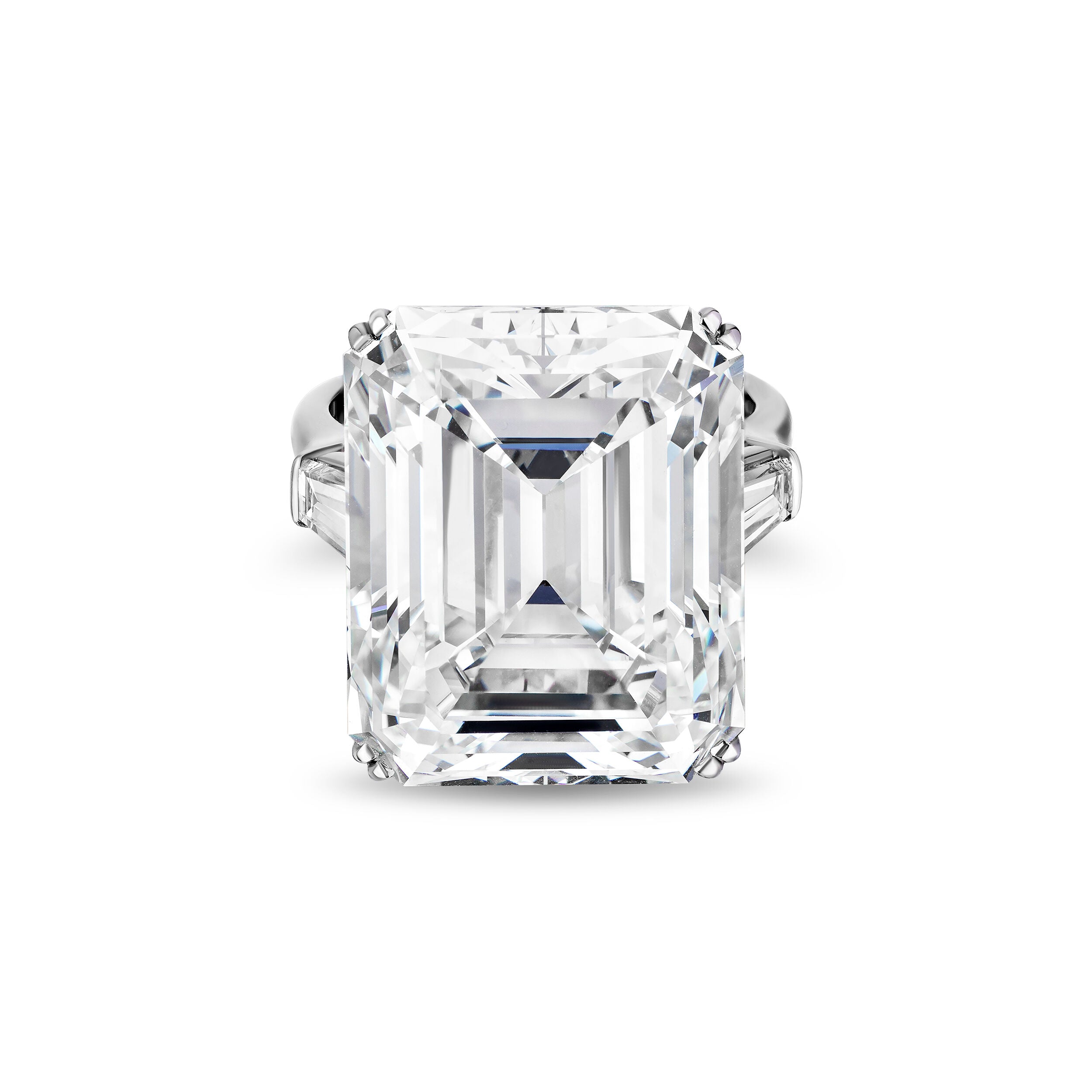 28ct Emerald Cut I VS2 Harry Winston Ring